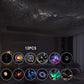 🌌🔥 -50% ! Projecteur Ciel Étoilé Veilleuse 2-en-1 – Galaxie Plafond Ambiance Magique Romantique Détente Sommeil, Films Interchangeables Scènes Célestes Variées, Lumière Chaude Douce USB Portable · 3 Versions ✨