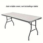 🧶✨ PROMO FLASH 50% ! Housse de Table Élastique Spandex – Universelle, Rectangle & Carré, 9 Couleurs, 4 Tailles, Pour Événements, Mariages & Maison 🍾