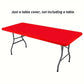 🧶✨ PROMO FLASH 50% ! Housse de Table Élastique Spandex – Universelle, Rectangle & Carré, 9 Couleurs, 4 Tailles, Pour Événements, Mariages & Maison 🍾