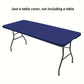 🧶✨ PROMO FLASH 50% ! Housse de Table Élastique Spandex – Universelle, Rectangle & Carré, 9 Couleurs, 4 Tailles, Pour Événements, Mariages & Maison 🍾