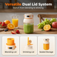 🥤 50% DE RÉDUCTION ! ⚡ Blender Personnel Portable pour Milkshakes & Smoothies – Rechargeable USB-C, Puissant & Sans Fil – Capacité 1000 ml, Lame Acier Multilames – Idéal pour Fitness, Bureau et Voyages 🍓