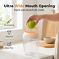 🥤 50% DE RÉDUCTION ! ⚡ Blender Personnel Portable pour Milkshakes & Smoothies – Rechargeable USB-C, Puissant & Sans Fil – Capacité 1000 ml, Lame Acier Multilames – Idéal pour Fitness, Bureau et Voyages 🍓