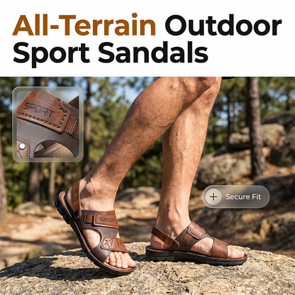 💰⛰️ PROMO FLASH -50% ! Sandales Sport Outdoor Homme – Semelle Antidérapante, Sangles Réglables, 10 Pointures, Idéales Randonnée & Plein Air 🥾