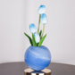 🌷 50% DE RÉDUCTION ! 💡 Veilleuse Bouquet de Tulipes – Verre & Métal – Lueur Douce & USB for Chambre & Nursery