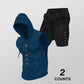 👕🔥 PROMO FLASH 30% ! Ensemble Sport Homme – Sweat Sans Manches & Short Décontracté, Tissu Confortable, Style Streetwear Athlétique ⏰