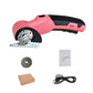 ✂️ 50% DE RÉDUCTION ! 🧵 Kit Ciseaux Électriques Rechargeables – Alliage + TPE – Sans Fil & 2000 mAh for Tissu & DIY