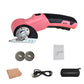 ✂️ 50% DE RÉDUCTION ! 🧵 Kit Ciseaux Électriques Rechargeables – Alliage + TPE – Sans Fil & 2000 mAh for Tissu & DIY