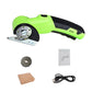 ✂️ 50% DE RÉDUCTION ! 🧵 Kit Ciseaux Électriques Rechargeables – Alliage + TPE – Sans Fil & 2000 mAh for Tissu & DIY