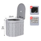 🚽🏕️ PROMO FLASH 50% ! Toilettes Pliantes Portables Extérieur – ABS Durable, 136kg Charge, Anti-Odeurs, Idéales Camping, Voyage, Randonnée 🎒