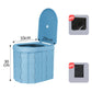 🚽🏕️ PROMO FLASH 50% ! Toilettes Pliantes Portables Extérieur – ABS Durable, 136kg Charge, Anti-Odeurs, Idéales Camping, Voyage, Randonnée 🎒