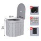 🚽🏕️ PROMO FLASH 50% ! Toilettes Pliantes Portables Extérieur – ABS Durable, 136kg Charge, Anti-Odeurs, Idéales Camping, Voyage, Randonnée 🎒