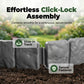 🌿🧱 PROMO FLASH 50% ! Kit Bordure de Jardin "Pavés" 5M – Installation Facile Sans Outils, Matériau Haute Résistance, 4 Couleurs, Pour Massifs, Allées & Décoration Extérieure ✨