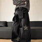 👖⭐ PROMO FLASH 50% ! Jean Unisexe Baggy avec Patchs Étoiles – Coupe Oversize, Tissu Polyester Durable, Ceinture Liée, 6 Tailles, Style Années 90 & Streetwear ✨