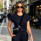 👕🩳 PROMO LIMITÉE 50% ! Ensemble de Survêtement/Homewear Femme 2 Pièces – Tissu Polyester Doux, Taille à Cordon, Poche, 7 Couleurs, Confort Optimal & Style Décontracté ✨