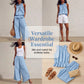 🔥👕🩳 OFFRE SPÉCIALE NOUVEAUTÉS 2026 - Ensemble 2 Pièces Femme Été – Haut sans Manches & Pantalon Large, Tissu Respirant, 8 Couleurs, Taille S-2XL, Parfait pour Vacances ✨