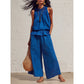 🔥👕🩳 OFFRE SPÉCIALE NOUVEAUTÉS 2026 - Ensemble 2 Pièces Femme Été – Haut sans Manches & Pantalon Large, Tissu Respirant, 8 Couleurs, Taille S-2XL, Parfait pour Vacances ✨