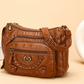 👜✨ PROMO FLASH 50% ! Sac Bandoulière Femme en Cuir PU Souple – Multi-Poches Organisation, Bandoulière Réglable, Design Polyvalent & Léger 🌸