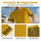 👕🔥 PROMO FLASH 53% ! Ensemble Sport Homme Imprimé Jaune Vif – Tissu Respirant & Sèche-Rapide, Coupe Décontractée, Style Urbain & Plage 📢