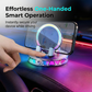 📱🚗 PROMO FLASH 50% ! Support Voiture Téléphone RGB avec Recharge Sans Fil 15W – Fixation Auto, Rotation Libre, 3 Couleurs, Sécurisé & Pratique ✨
