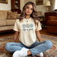 👕✨ PROMO FLASH 50% ! T-Shirt "Life is Good" avec Motif Marguerite – 100% Coton, Coupe Décontractée, Message Positif, Basique Polyvalent 🌼