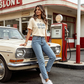 👕✨ PROMO FLASH 50% ! T-Shirt "Life is Good" avec Motif Marguerite – 100% Coton, Coupe Décontractée, Message Positif, Basique Polyvalent 🌼