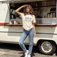 👕✨ PROMO FLASH 50% ! T-Shirt "Life is Good" avec Motif Marguerite – 100% Coton, Coupe Décontractée, Message Positif, Basique Polyvalent 🌼