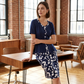 👗🎨 PROMO FLASH 50% ! Ensemble Femme Top & Jupe Crayon Color-Block – Taille Cintrée, Silhouette Élégante, Style Polyvalent pour le Bureau ou les Sorties Chic 🔥