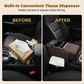 📢 50% DE RÉDUCTION ! ⏰ Boîte de Rangement Multifonctionnelle pour Console de Voiture – Porte-Gobelets, Distributeur de Mouchoirs & Appui-Bras Matelassé – Compatible avec la Plupart des Véhicules 🚗✨