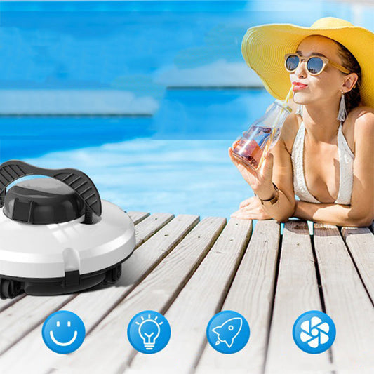 🤖 PROMO LIMITÉE 50% DE RÉDUCTION ! 🏊 Robot de Nettoyage Automatique Intelligent pour Piscine – Sans Fil, Filtration Avancée & Contrôle de Surface 🧹