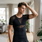 📢⏰👕 PROMO -50% ! T-shirts de Compression Respirants pour Homme – Évacuation Transpiration, Soutien Musculaire, Coupe Cintrée (Multi-Couleurs)