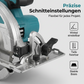 ⚡🔧 PROMO FLASH 50% ! Scie Circulaire Sans Fil 21V Brushless 1500W – 2 Batteries, Disque 165mm, Vitesse 10000 tr/min, Profondeur 63mm, Inclinaison 0-45° ⚙️