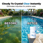 🍃💦 PROMO EXCEPTIONNELLE : ACHETEZ 1, LE 2ÈME À -50% ! Comprimés de Traitement pour Piscine Crystal Clear – Formule Dioxyde de Chlore, Action de Clarification & Désinfection, 1 comprimé pour 160-400kg d'Eau ✨