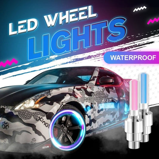💦 PROMO FLASH : 50% DE RÉDUCTION ! 🌈 Lumières de Roue LED – Piles AG10 – Imperméables & Induction Vibratoire for Vélo, Moto & Voiture 🚗