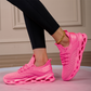 👟 PROMO LIMITÉE 50% DE RÉDUCTION ! 🌬️ Chaussures de Sport Unisex à Semelle Lame & Tige Mesh – Confort Respirant & Style Futuriste ✨