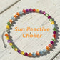 💎 PROMO LIMITÉE 50% DE RÉDUCTION ! ✨ Collier de Perles Œil-de-chat Arc-en-ciel – Chatoyant, Léger & Design Chic 🌈