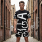 👔 PROMO LIMITÉE 50% DE RÉDUCTION ! 👕 Ensemble Homme Décontracté à Imprimé Graphique Moderne – Confort, Style & Polyvalence pour l'Été ✨