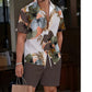 🏝️👔 PROMO FLASH 50% ! Set Vacances Homme – Chemise & Short Imprimé Tropical, Léger & Respirant – Look Plage & Détente ☀️