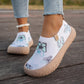 👟✨ PROMO FLASH 50% ! Mocassins Confort Femme Fly-Knit – Semelle Épaisse Antidérapante, Léger & Respirant, Style Papillon Décontracté 👣