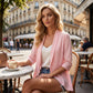 🧥 LIMITÉ : 50% DE RÉDUCTION ! ✨ Cardigan Léger à Œillets – Maille Ajourée, Vaporeux, Été ☀️