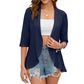 🧥 LIMITÉ : 50% DE RÉDUCTION ! ✨ Cardigan Léger à Œillets – Maille Ajourée, Vaporeux, Été ☀️