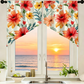 🌿🌸 PROMO FLASH 50% ! Rideaux Imprimé Botanique à Passants – Impression Numérique Vive, Tissu Polyester Anti-Rides, 8 Motifs, 4 Tailles, Décoration Murale & Fenêtre ✨