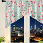 🌿🌸 PROMO FLASH 50% ! Rideaux Imprimé Botanique à Passants – Impression Numérique Vive, Tissu Polyester Anti-Rides, 8 Motifs, 4 Tailles, Décoration Murale & Fenêtre ✨