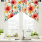 🌿🌸 PROMO FLASH 50% ! Rideaux Imprimé Botanique à Passants – Impression Numérique Vive, Tissu Polyester Anti-Rides, 8 Motifs, 4 Tailles, Décoration Murale & Fenêtre ✨