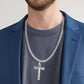 ⛪✨ PROMO FLASH 50% ! Collier Croix en Acier Inox – Durable, Hypoallergénique, Design Élégant & Intemporel ✝️