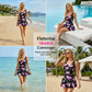 🌺👙 PROMO FLASH 50% ! Maillot de Bain 1 Pièce Femme Imprimé Floral – Dos Nu, Coupe Galbante, Tissu Élastique, Pour Plage & Piscine 🌊