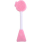 ⏳⏰ PROMO LIMITÉE 50% ! Brosse Applicateur Masque Visage en Silicone – Double Embout (Spatule + Poils), Texture Douce, Application Uniforme, Facile à Nettoyer 🪮