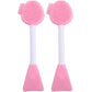⏳⏰ PROMO LIMITÉE 50% ! Brosse Applicateur Masque Visage en Silicone – Double Embout (Spatule + Poils), Texture Douce, Application Uniforme, Facile à Nettoyer 🪮