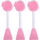 ⏳⏰ PROMO LIMITÉE 50% ! Brosse Applicateur Masque Visage en Silicone – Double Embout (Spatule + Poils), Texture Douce, Application Uniforme, Facile à Nettoyer 🪮
