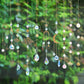 🌈✨ PROMO FLASH 50% ! Attrape-Soleil Décoratif en Cristal – Reflets Arc-en-Ciel, Designs Symboliques (Soleil/Lune), 43-47 cm, Finition Or/Argent ✨
