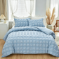 📢⏰🛏️ DERNIER JOUR 50% ! Housse de Couette 3 Pièces – Texture Plissée Élégante, 6 Couleurs, 7 Tailles, Lavable en Machine, Mélange de Fibres Premium 🌙